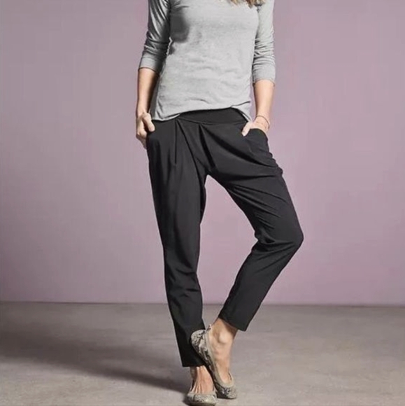 Athleta Interlude Ankle Pant Black Size 6 - Picture 1 of 15